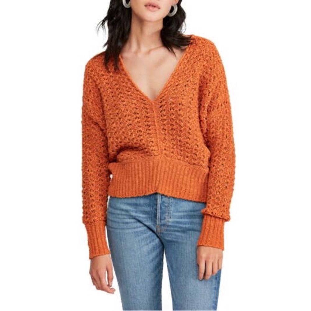 Free people v neck sweater